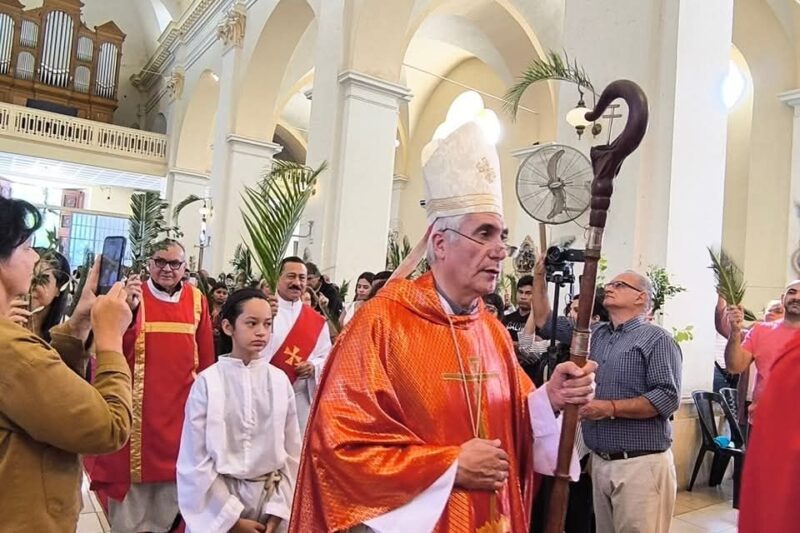 INICIO DE SEMANA SANTA EN LA IGLESIA CATEDRAL