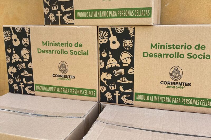 Se entregarán cajas de alimentos para celíacos