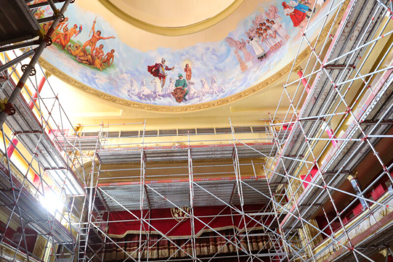 TEATRO VERA | Valdés comunicó los avances de las obras de restauración